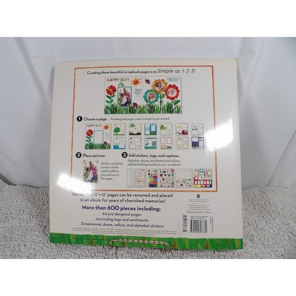 Paper Boutique Alphabet Dimensional Stickers 600 Pieces Deluxe Scrapbook Kit - Picture 9 of 10